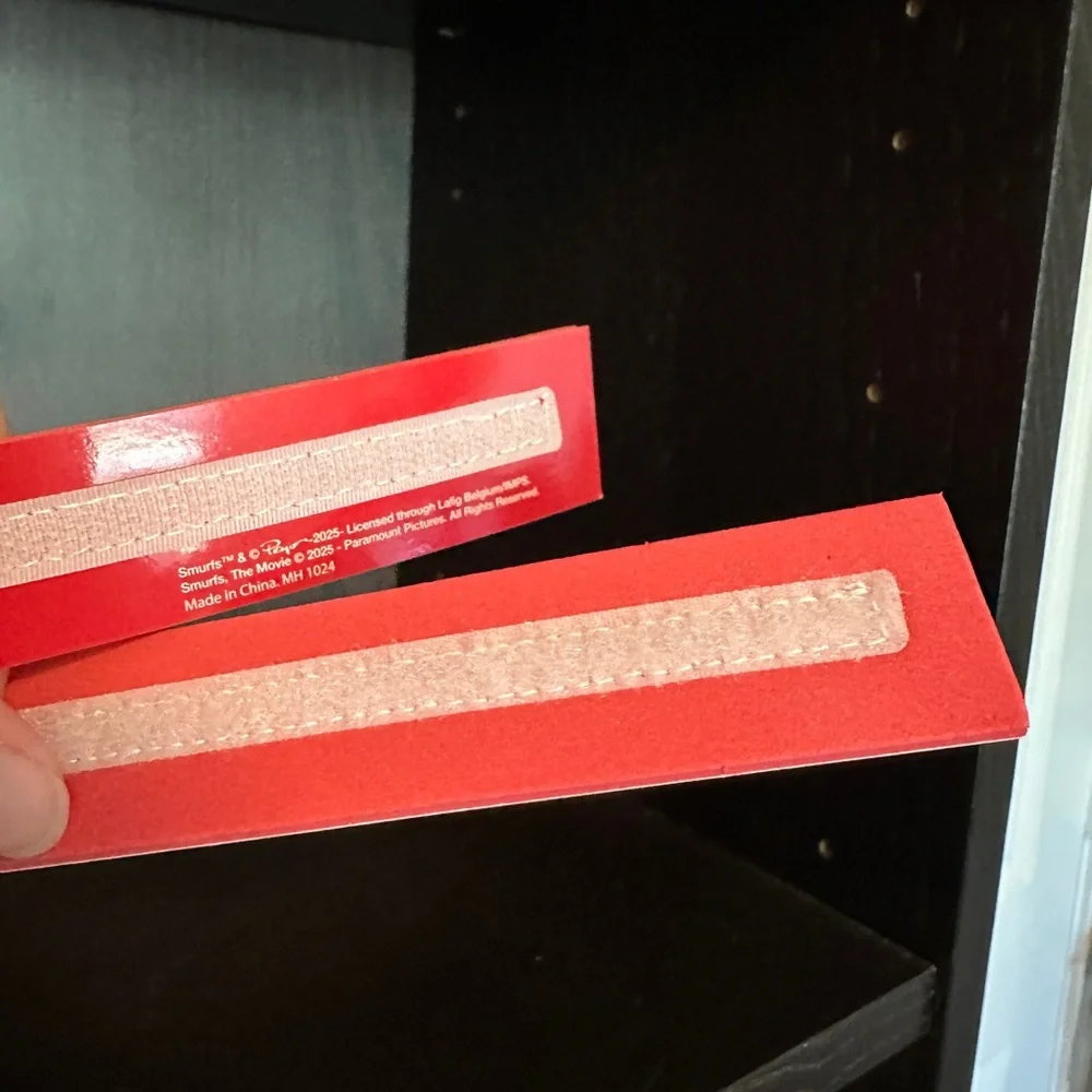Smurfs Movie Papa Smurf Mask 2025 Premiere Vinyl Costume Accessory